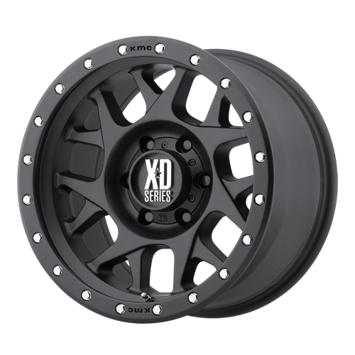 XD Series XD127 BULLY Satin Black 18x9 +18 6x139.7mm 106.1mm