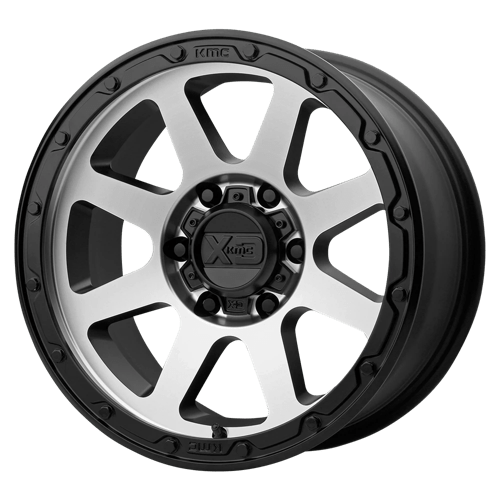 XD Series XD134 ADDICT 2 Matte Black Machined 18x8.5 0 6x139.7mm 106.1mm
