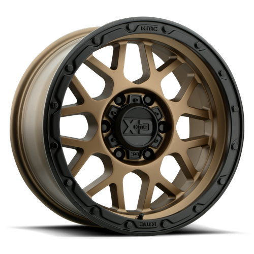 XD Series XD135 GRENADE OR Matte Bronze W/ Matte Black Lp 20x9 +18 6x114.3mm 66.1mm