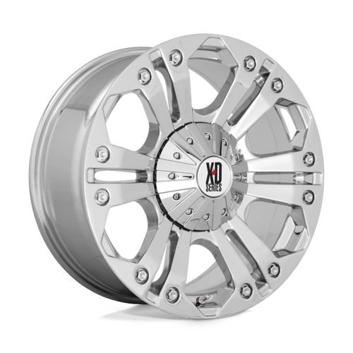 XD Series XD778 MONSTER Chrome 18x9 +18 6x135|6x139.7mm 106.1mm