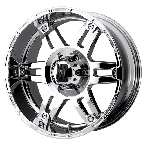 XD Series XD797 SPY Chrome 17x8 +18 8x180mm 124.2mm