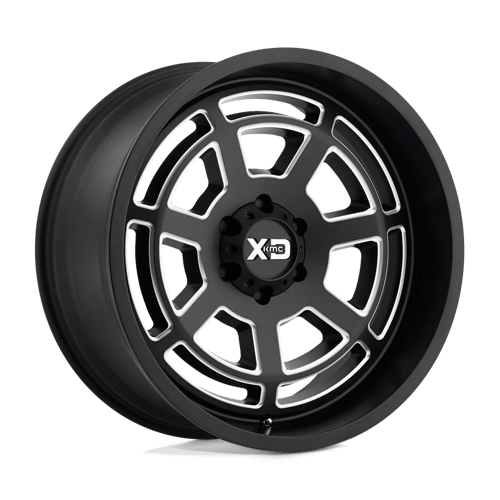 XD Series XD824 BONES Semi Gloss Black Milled 20x9 +18 6x139.7mm 106.1mm