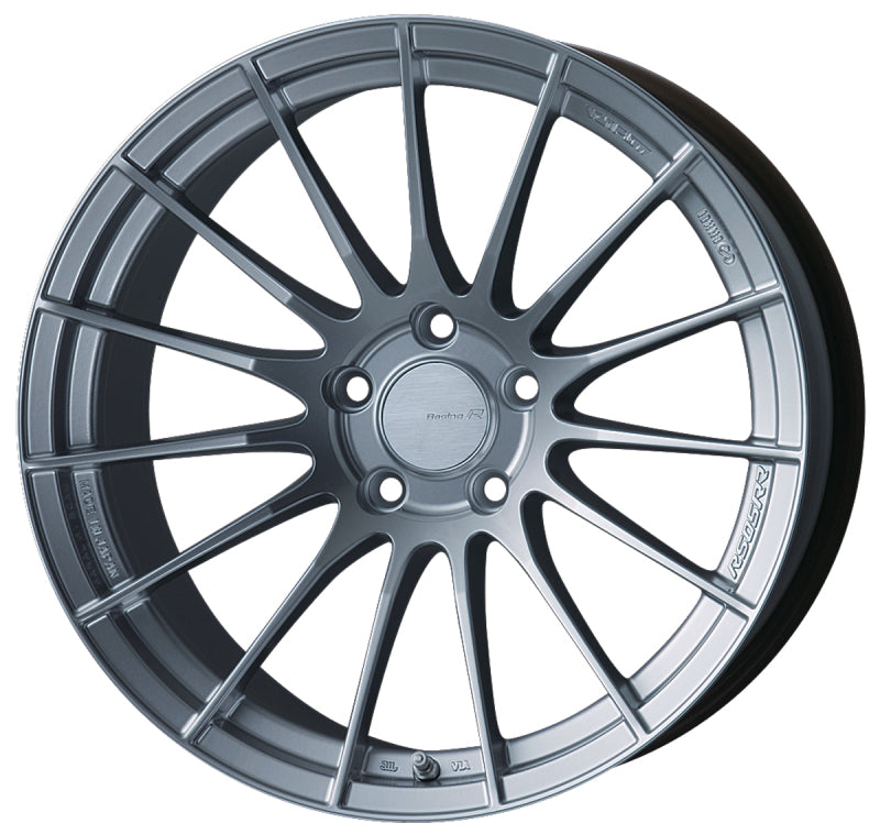 Enkei RS05-RR 18x9 50mm ET 5x120 72.5 Bore Sparkle Silver Wheel (Min Order Qty 40)