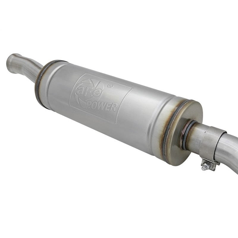 aFe MACH Force-Xp 2.5in 409 SS Mid-Pipe 2018+ Jeep Wrangler (JL) V6 3.6L
