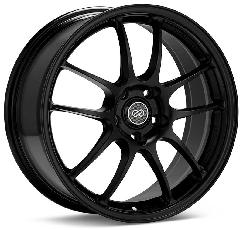 Enkei PF01 18x9.5 5x114.3 45mm Offset 75mm Bore Black Wheel (MOQ 40)