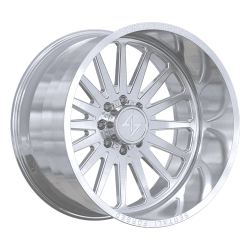Sentali Forged SF-2 Brushed Milled 24x14 -76 8x180mm 124.3mm