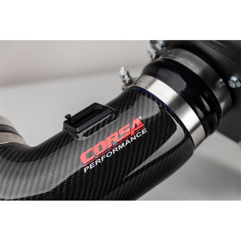 Corsa 17-21 Chevrolet Camaro ZL1 Carbon Fiber Air Intake w/ MaxFlow 5 Oil Filtration