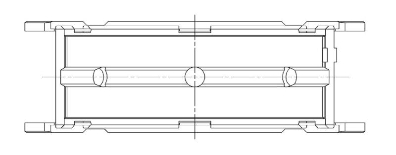ACL BMW N63B44/S63B44 4.4L V8 Standard Size Main Bearings Bearings