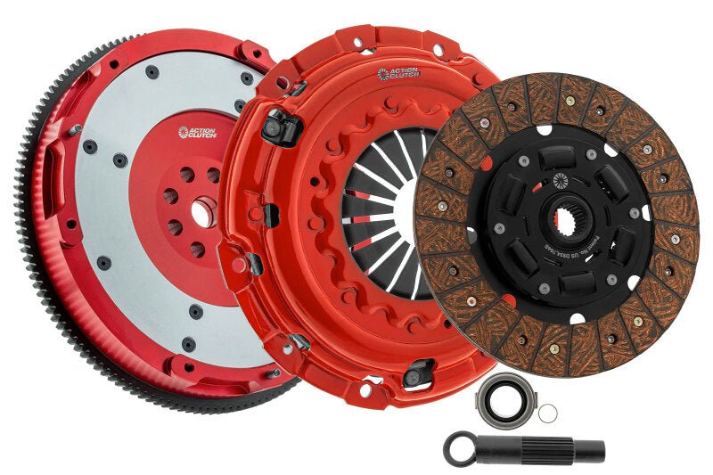 Action Clutch 2022 Honda Civic Si 1.5L (L15B7) Turbo Stage 2 Clutch Kit (1SC) w/Chromoly Flywheel-Clutch Kits - Single-Action Clutch