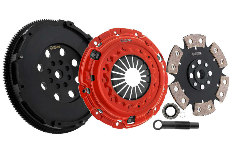 Action Clutch 2022 Honda Civic Si 1.5L (L15B7) Turbo Stage 6 Clutch Kit (2MD) w/Chromoly Flywheel-Clutch Kits - Single-Action Clutch
