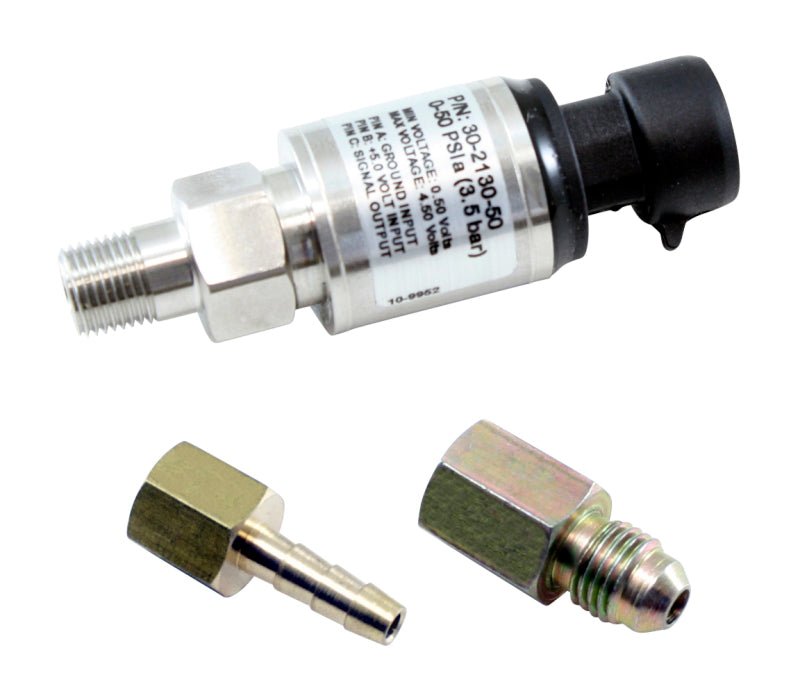 AEM 3.5 BAR MAP or 50 PSIA Stainless Steel Sensor Kit-Gauges-AEM