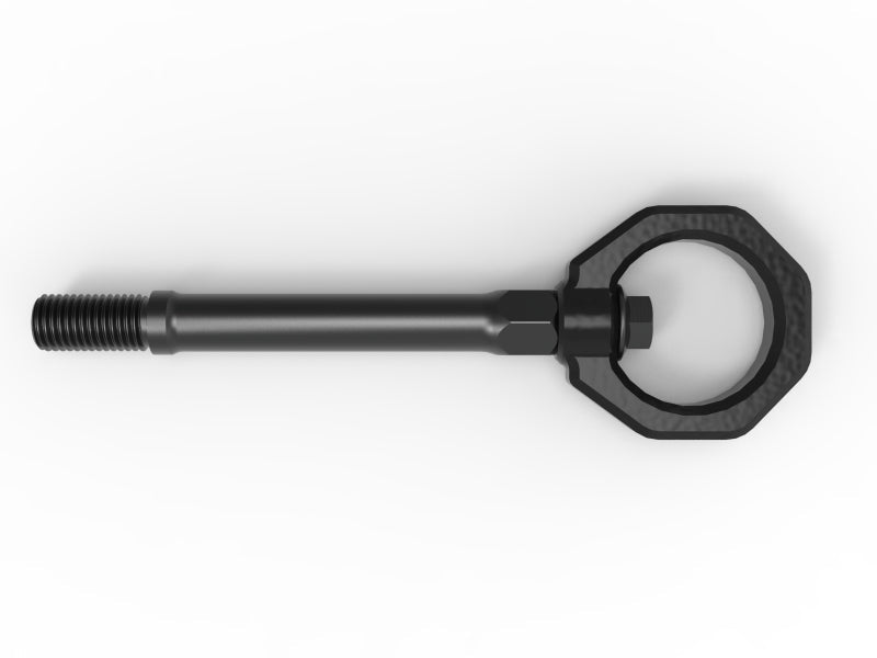 aFe 20 - 24 Chevrolet Corvette Control Front Tow Hook (Black) - Tow Hooks - aFe