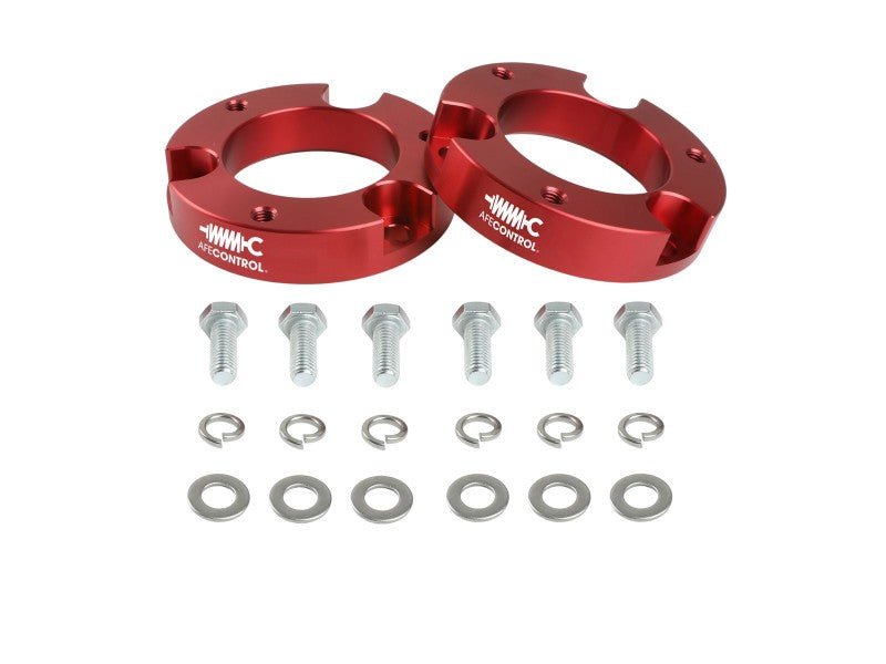 aFe CONTROL 2.0 IN Leveling Kit 05 - 21 Toyota 4Runner/FJ Cruiser/Tacoma - Red - Leveling Kits - aFe