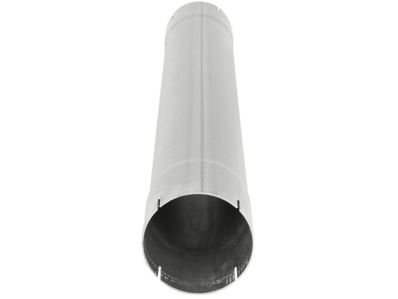 aFe MACHForce XP Exhausts Muffler Delete Aluminized 4 ID In/Out 8 Dia - Catback - aFe