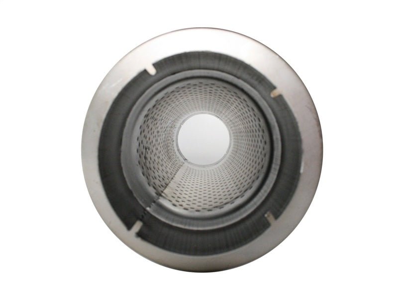 aFe MACHForce XP Exhausts Mufflers SS - 409 EXH Muffler 5 ID In/Out 8 Dia - Catback - aFe