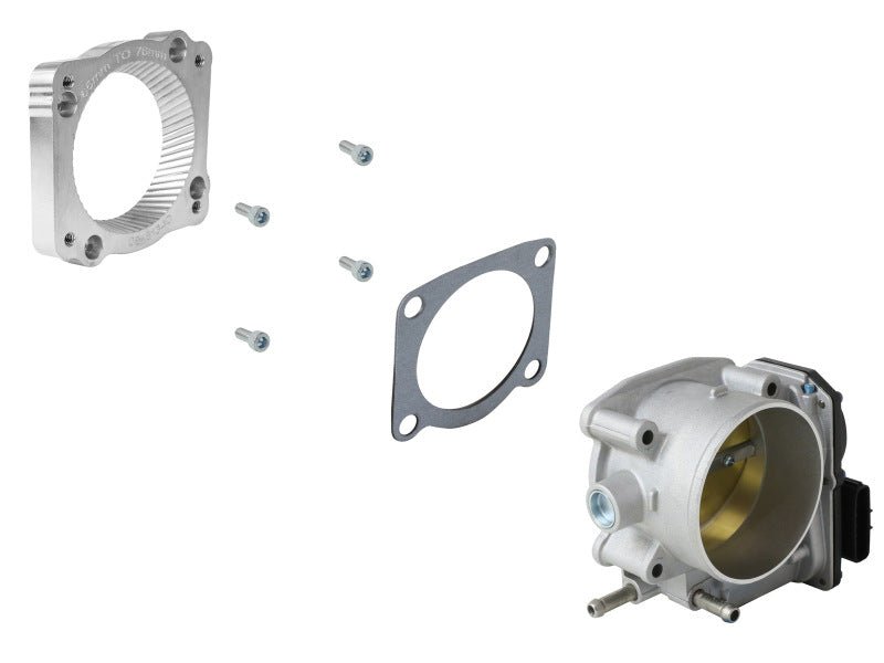 aFe POWER 03 - 09 Toyota 4Runner V6 4.0L / 10 - 14 Toyota FJ Cruiser V6 4.0L 76mm Billet Throttle Body - Throttle Bodies - aFe
