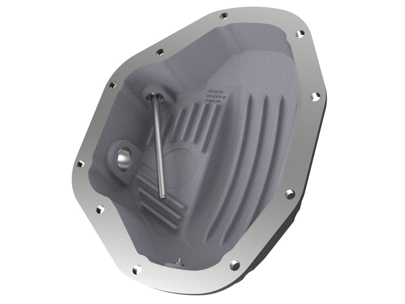 aFe Power Cover Diff Rear Machined COV Diff R Dodge Diesel Trucks 94 - 02 L6 - 5.9L (td) Machined - Diff Covers - aFe