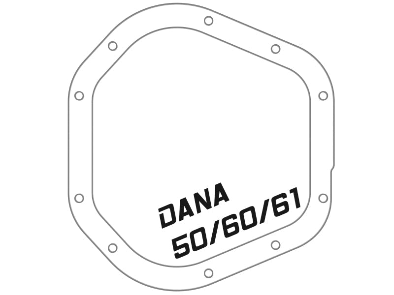 aFe Pro Series Dana 60 Front Differential Cover Black w/ Machined Fins 17 - 20 Ford Trucks (Dana 60) - Diff Covers - aFe