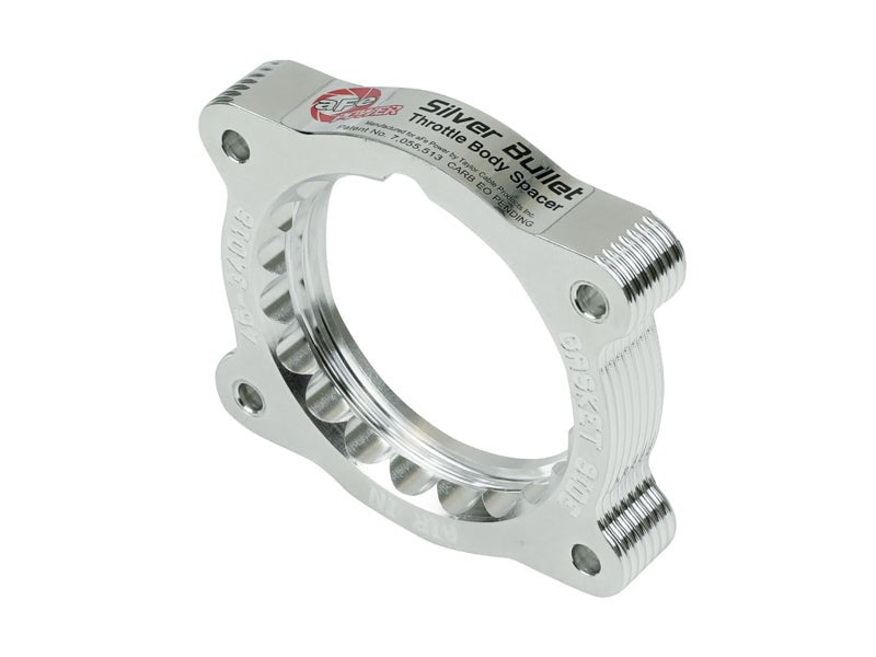 aFe Silver Bullet Throttle Body Spacer 04 - 12 GM Colorado/Canyon L5 3.5L/3.7L - Throttle Body Spacers - aFe