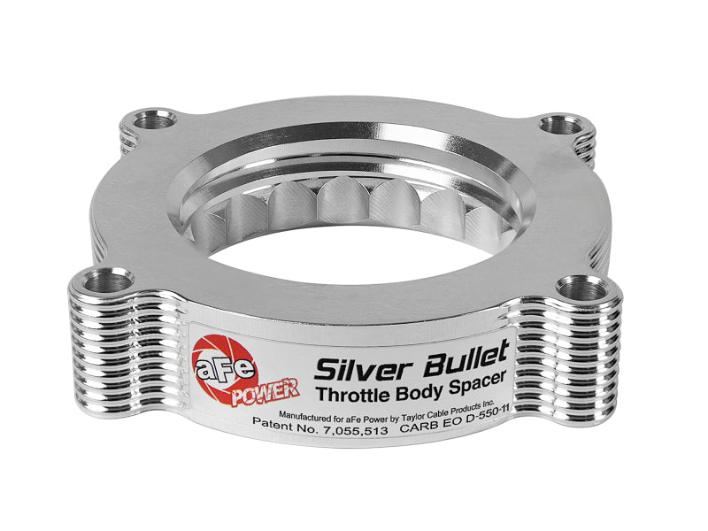 aFe Silver Bullet Throttle Body Spacers TBS Ford F - 150 Raptor 10 - 12 V8 - 6.2L - Throttle Body Spacers - aFe