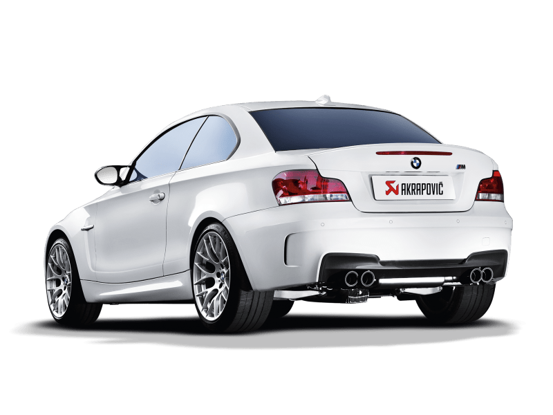 Akrapovic 11-12 BMW 1 Series M Coupe (E82) Slip-On Line (Titanium) (Req. Tips)-Muffler-Akrapovic