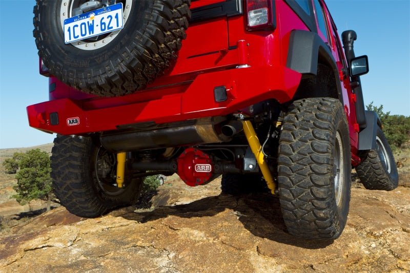 ARB Rear Bar 1588Kg Tj/Yj Suits Armour Bumpers - Steel