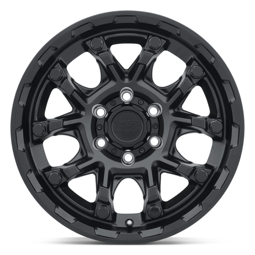 Black Rhino ARK Matte Black W/ G-black Bolts 20x9 +12 5x150mm 110.1mm