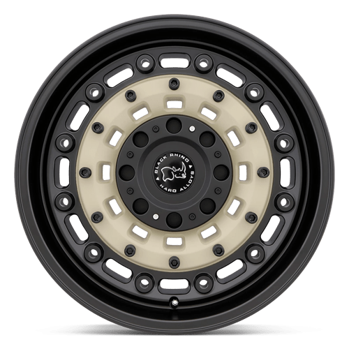 Black Rhino ARSENAL Sand On Black 17x9.5 -18 6x139.7mm 112.1mm