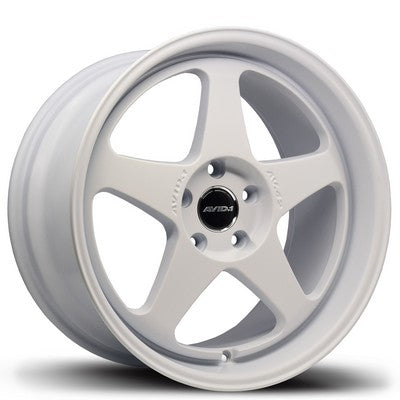 AVID.1 AV-42 Matte White 18x8.5 +35 5x114.3mm 73.1mm