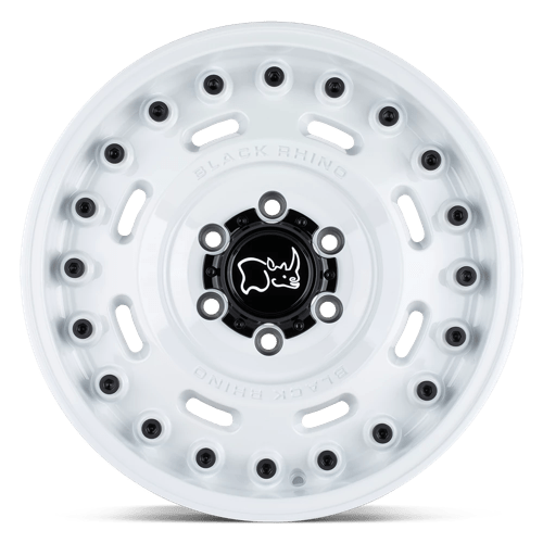 Black Rhino AXLE Gloss White 17x9.5 -18 6x139.7mm 112.1mm