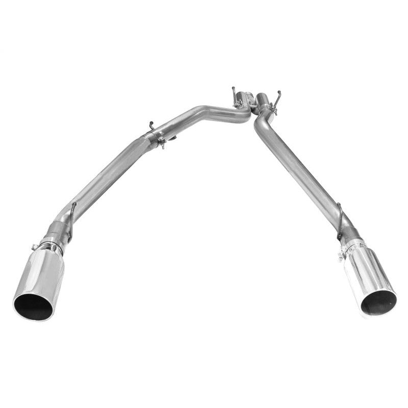 aFe MACHForce XP DPF-Back Exhaust 3in SS w/ 5in Polished Tips 2014 Dodge Ram 1500 V6 3.0L EcoDiesel