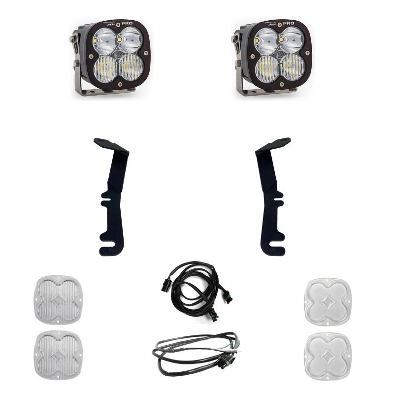 Baja Designs 2021+ Ram 1500 TRX Pro A - Pillar Kit - Light Mounts - Baja Designs