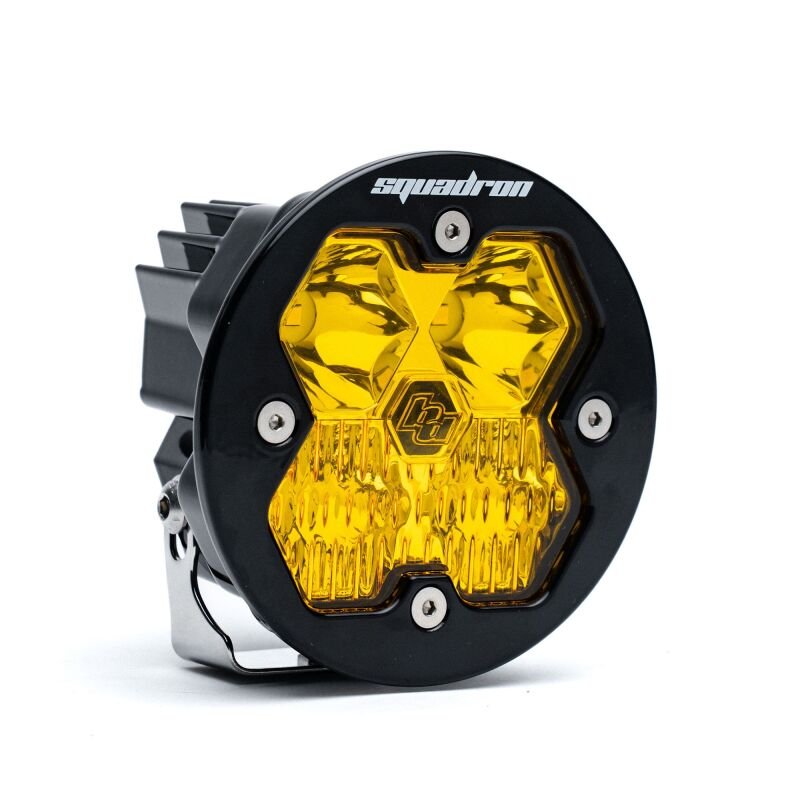 Baja Designs Squadron - R 2.0 Sport LED Driving/Combo (Single Light) - Baja Amber - Light Bars & Cubes - Baja Designs
