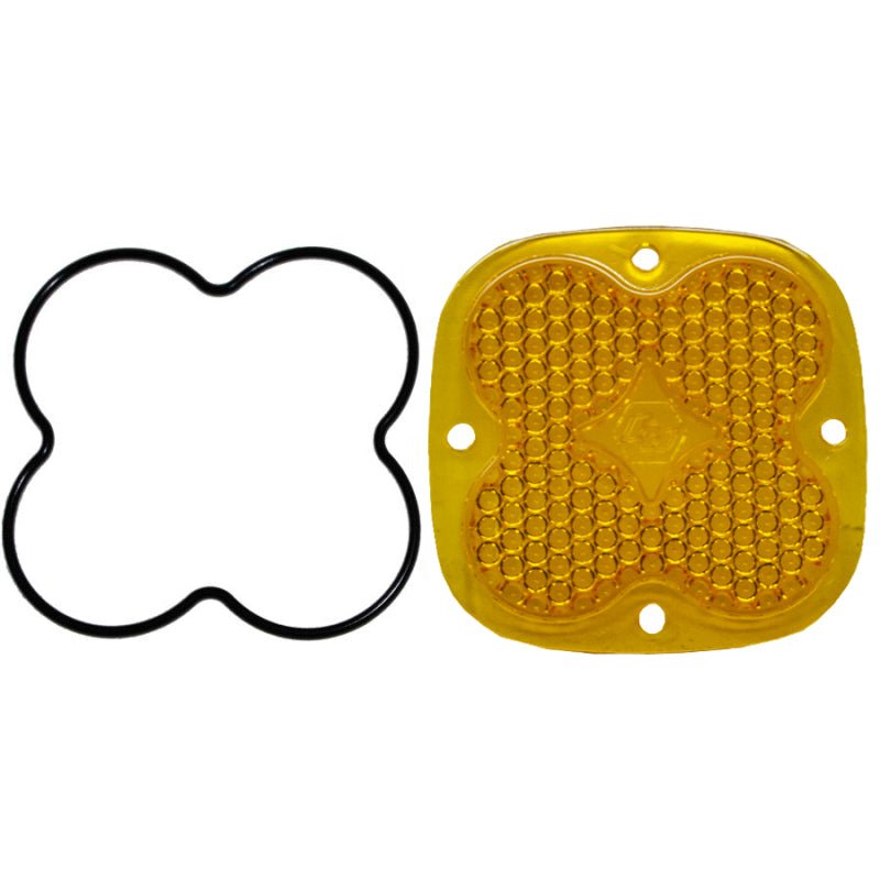 Baja Designs Squadron Series Work/Scene Lens Kit - Amber - Light Bars & Cubes - Baja Designs