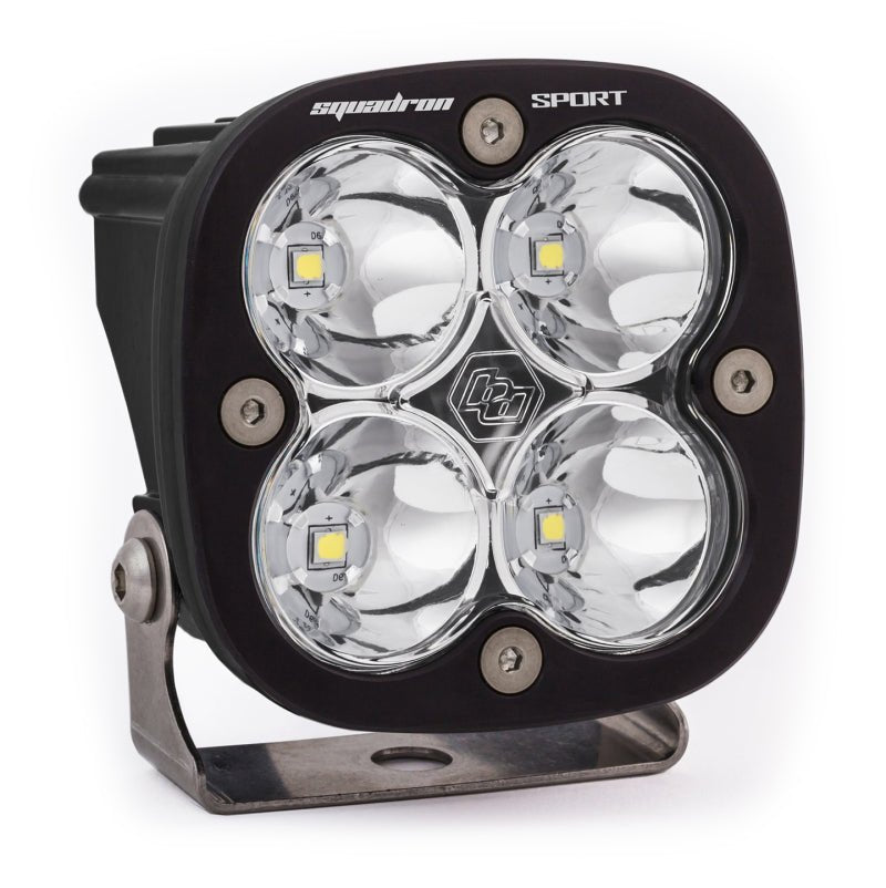Baja Designs Squadron Sport Work/Scene Pattern Black LED Light Pod - Clear - Light Bars & Cubes - Baja Designs