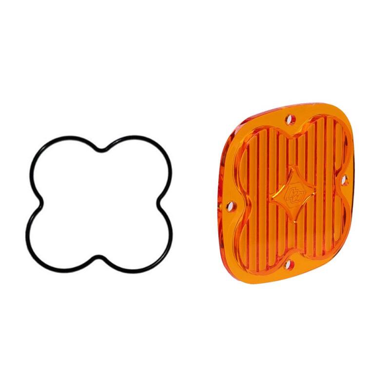 Baja Designs Squadron Wide Cornering Factory Amber Lens Replacement Kit - Light Bars & Cubes - Baja Designs