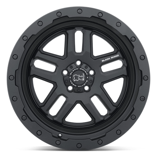 Black Rhino BARSTOW Textured Matte Black 18x9.5 -18 5x127mm 71.5mm