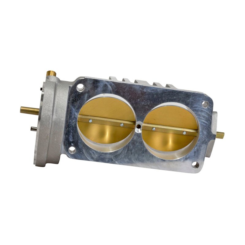 BBK 05 - 14 Mustang Shelby GT500 F Series Truck 6.8 V10 Twin 65mm Throttle Body BBK Power Plus Series Throttle Bodies