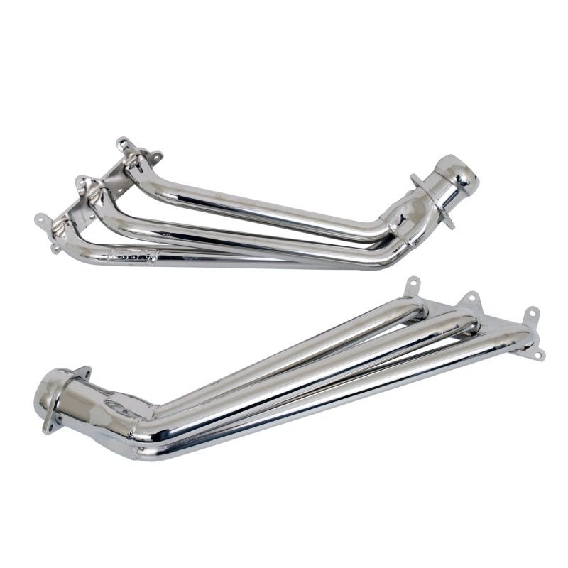 BBK 10 - 11 Camaro V6 Long Tube Exhaust Headers With Converters - 1 - 5/8 Chrome Headers & Manifolds