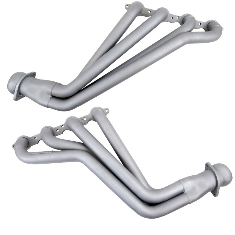 BBK 10 - 15 Camaro LS3 L99 Long Tube Exhaust Headers With Converters - 1 - 3/4 Chrome Headers & Manifolds