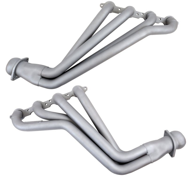 BBK 10 - 15 Camaro LS3 L99 Long Tube Exhaust Headers With Converters - 1 - 3/4 Chrome Headers & Manifolds