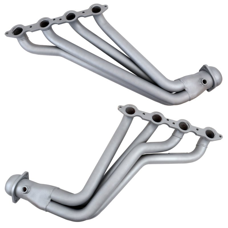 BBK 10 - 15 Camaro LS3 L99 Long Tube Exhaust Headers With Converters - 1 - 3/4 Chrome Headers & Manifolds