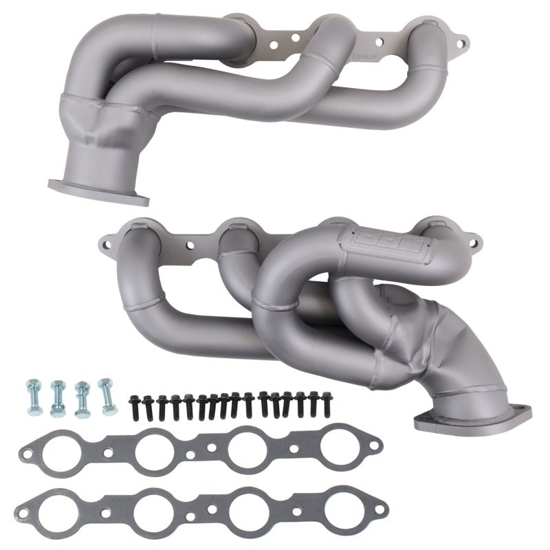 BBK 10 - 15 Camaro LS3 L99 Shorty Tuned Length Exhaust Headers - 1 - 3/4 Titanium Ceramic Headers & Manifolds