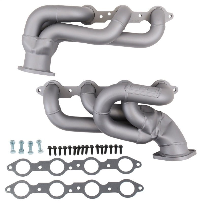 BBK 10 - 15 Camaro LS3 L99 Shorty Tuned Length Exhaust Headers - 1 - 3/4 Titanium Ceramic Headers & Manifolds