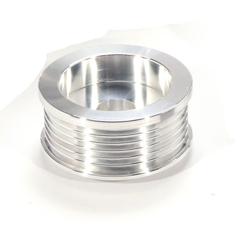 BBK 86 - 93 Mustang 5.0 Underdrive Pulley Kit - Lightweight CNC Billet Aluminum (3pc) Pulleys - Crank, Underdrive