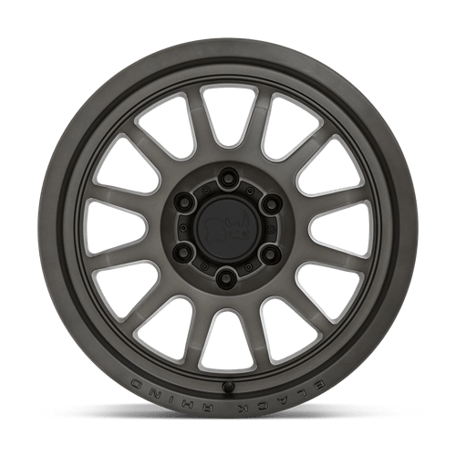 Black Rhino RAPID Matte Brushed Gunmetal 17x9 +12 6x114.3mm 76.1mm