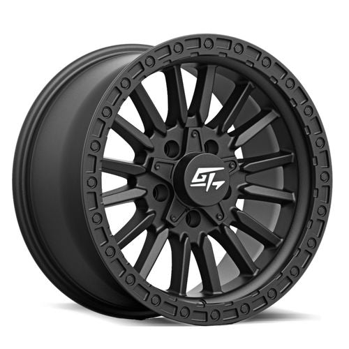 GT Off-Road Chamber Matte Black Matte Black 18x9 +12 6x135|6x139.7mm 106.1mm