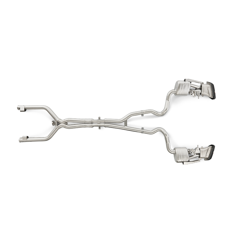 Akrapovič Evolution Link Pipe Set (Titanium) - 2015-2021 Mercedes-Benz C63 AMG Sedan/Coupe