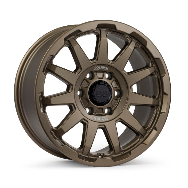Enkei Trail-Cross 18x9in / 6x139.7 BP / -12mm Offset / 106.1mm Bore - Matte Bronze Wheel