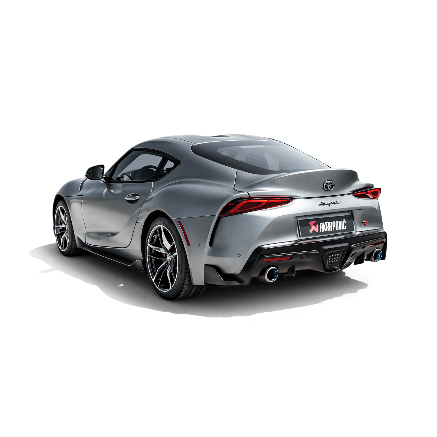 Akrapovič Slip-On Line Exhaust (Titanium) - 2019+ Toyota GR Supra (A90)